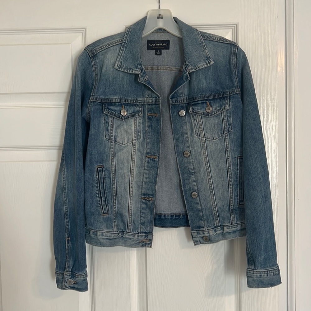 Lucky Brand Womens Jean Jacket